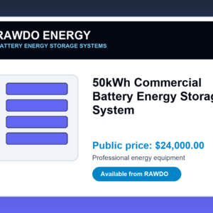 50kWh Commercial Battery Energy Storage System