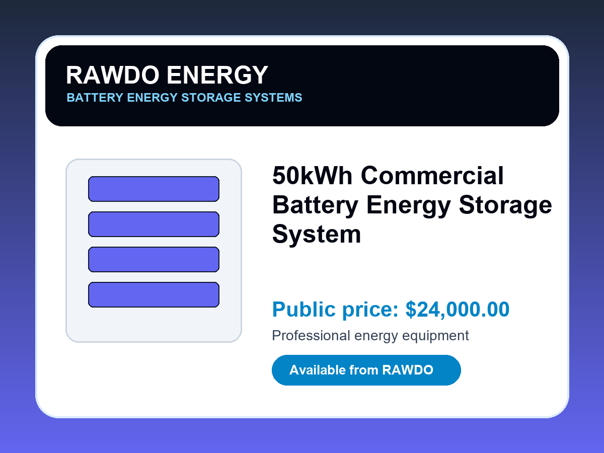 50kWh Commercial Battery Energy Storage System