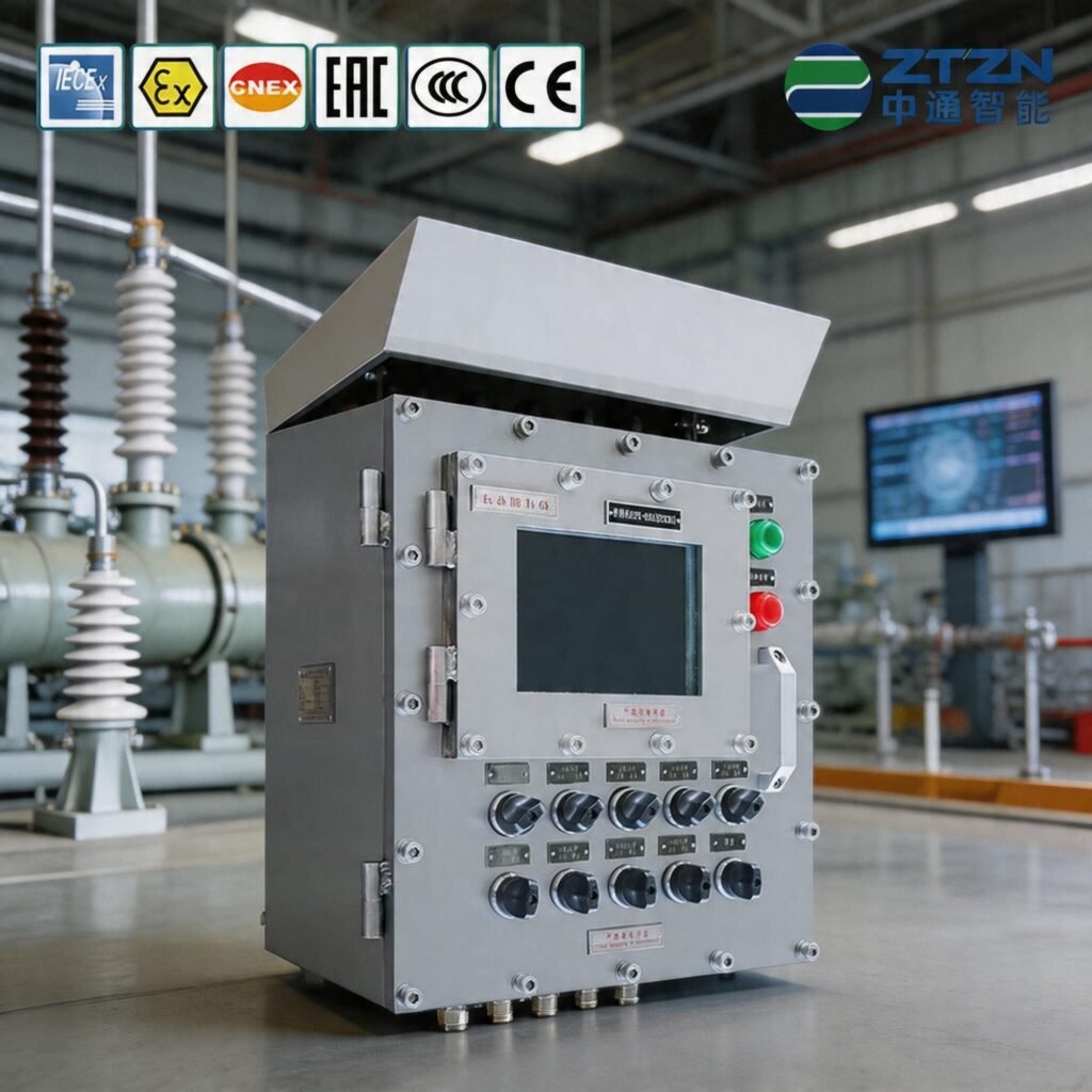 Explosion-Proof Electrical Distribution Box for Gas Stations