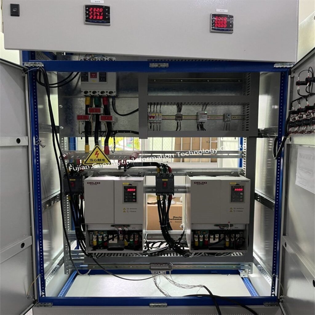 3-Phase PLC Electrical Control Cabinet