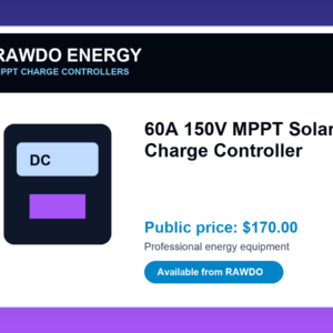 60A 150V MPPT Solar Charge Controller