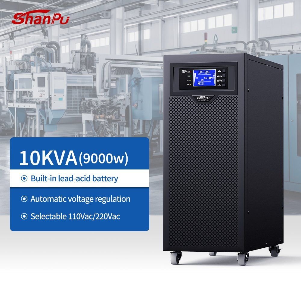 Online UPS 10kVA Dual Conversion Stable Output Power Supply