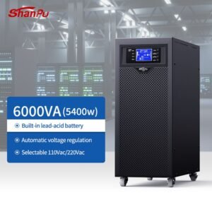 Online UPS 6kVA Dual Conversion Pure Sine Wave