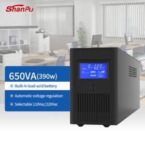 Offline UPS 650VA / 390W Backup Power Supply