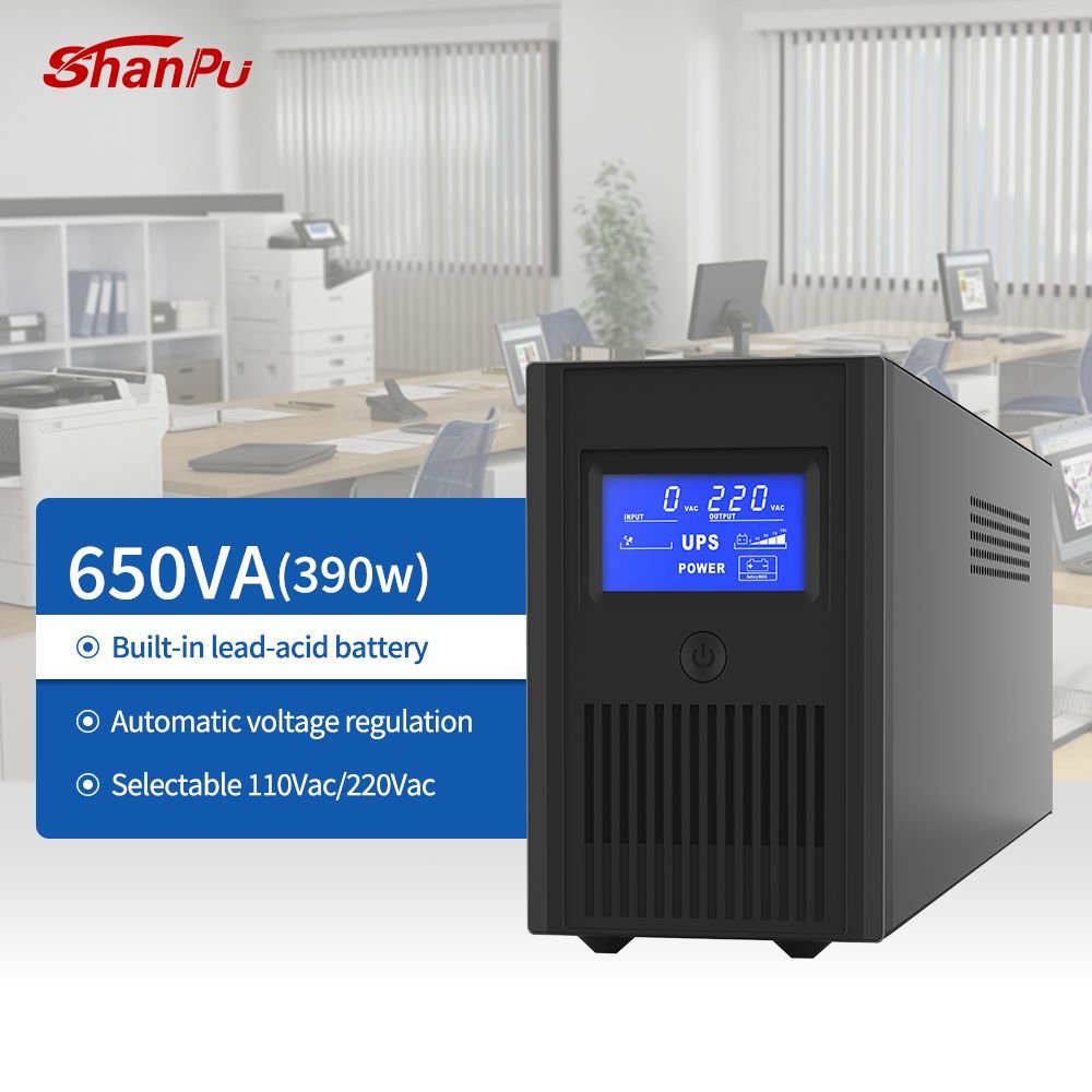 Offline UPS 650VA / 390W Backup Power Supply